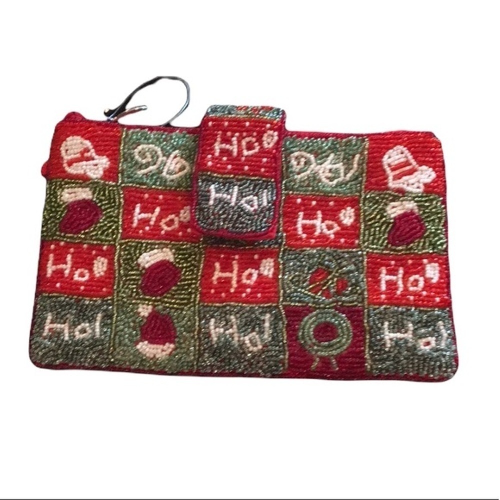 🌸NWT BAMBOO TRADING CO. Beaded Crossbody Bag - Picture 4 of 12